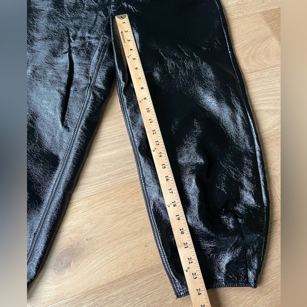 Tibi faux leather sculpted pants 29 - Picture 6 of 11